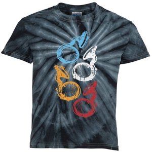 Sousaphone Music Tuba Player Sousaphone Kids Tie-Dye T-Shirt