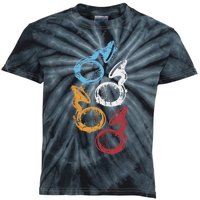 Sousaphone Music Tuba Player Sousaphone Kids Tie-Dye T-Shirt