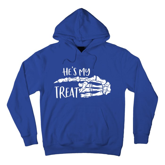 Shes My Trick Hes My Treat Halloween Couple Great Gift Hoodie