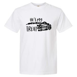 Shes My Trick Hes My Treat Halloween Couple Great Gift Garment-Dyed Heavyweight T-Shirt