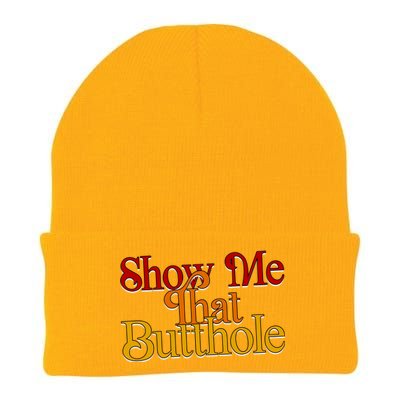 Show Me That Butthole Funny Knit Cap Winter Beanie