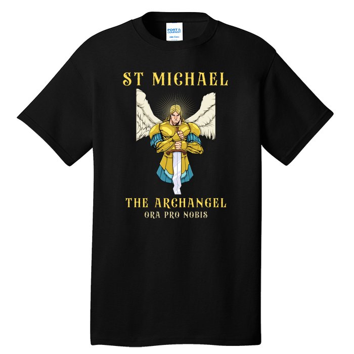 St Michael The Archangel Roman Catholic Gift Tall T-Shirt