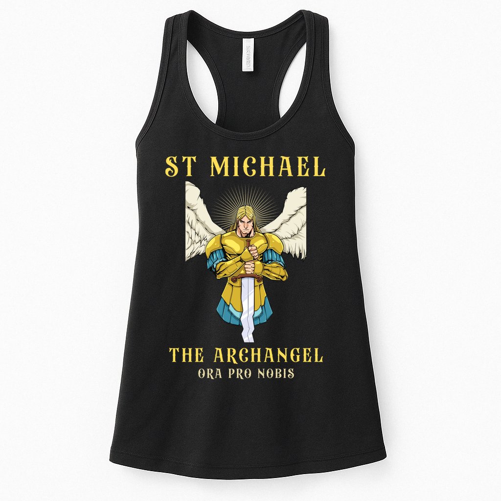 St Michael The Archangel Roman Catholic Gift Womens Tank Top