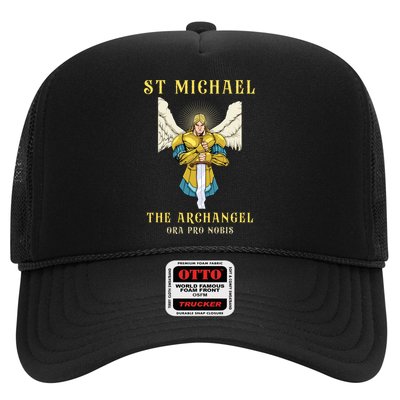 St Michael The Archangel Roman Catholic Gift Trucker Hat
