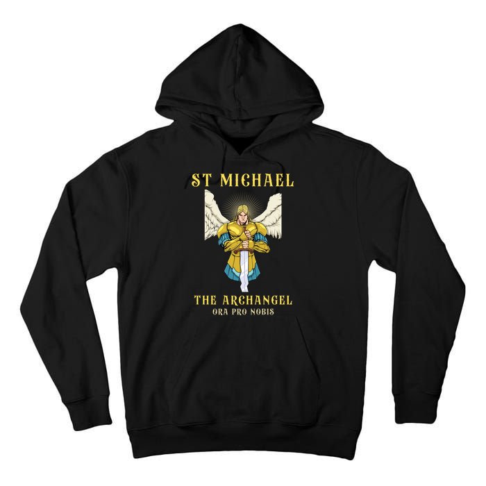 St Michael The Archangel Roman Catholic Gift Tall Hoodie