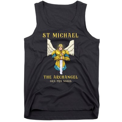 St Michael The Archangel Roman Catholic Gift Tank Top