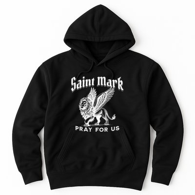 St Mark The Evangelist Apostle Lion Symbol Catholic Saint Hoodie