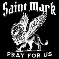 St Mark The Evangelist Apostle Lion Symbol Catholic Saint Flat Bill Trucker Hat