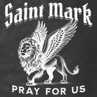 St Mark The Evangelist Apostle Lion Symbol Catholic Saint Premium T-Shirt