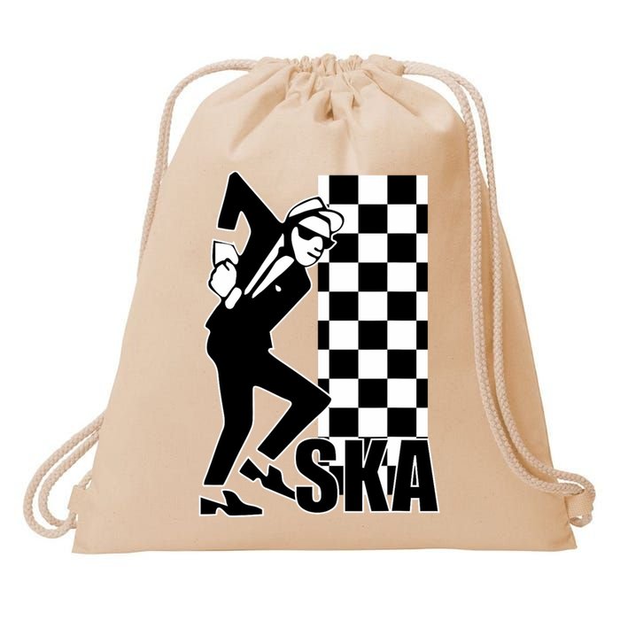 Ska Music Tska Music Is Life Ska Reggae Drawstring Bag