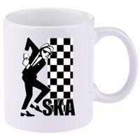 Ska Music Tska Music Is Life Ska Reggae 11oz C Handle Ceramic Mug