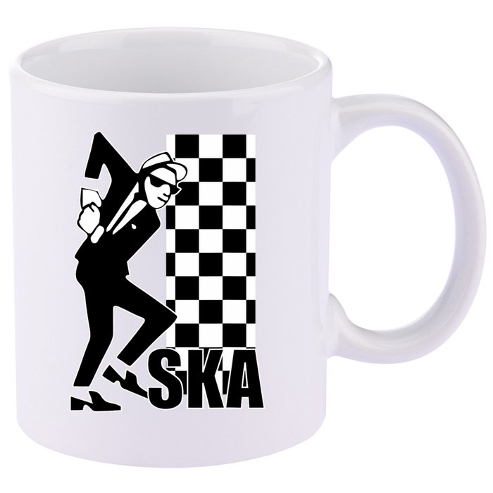 Ska Music Tska Music Is Life Ska Reggae 11oz C Handle Ceramic Mug