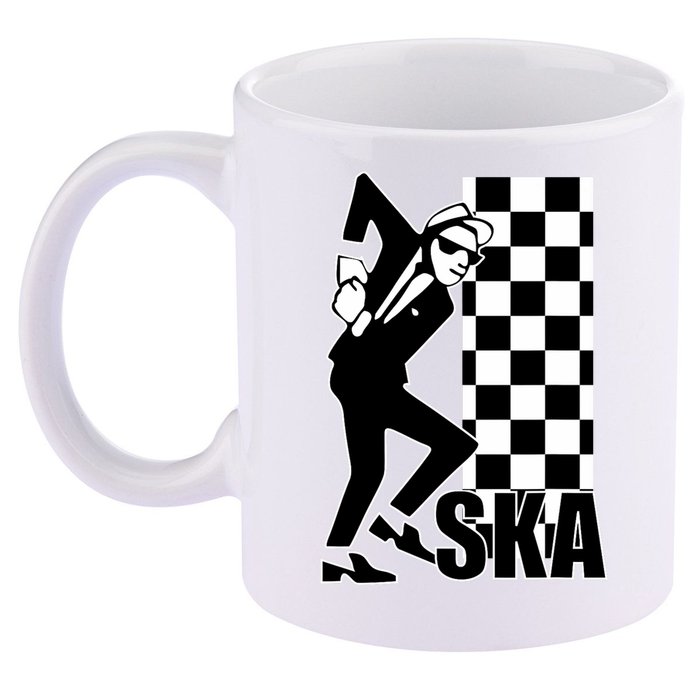 Ska Music Tska Music Is Life Ska Reggae 11oz C Handle Ceramic Mug