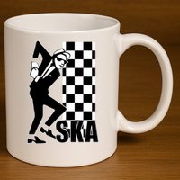 Ska Music Tska Music Is Life Ska Reggae 11oz C Handle Ceramic Mug