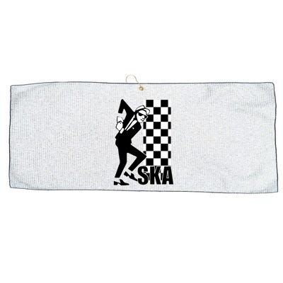 Ska Music Tska Music Is Life Ska Reggae Large Microfiber Waffle Golf Towel