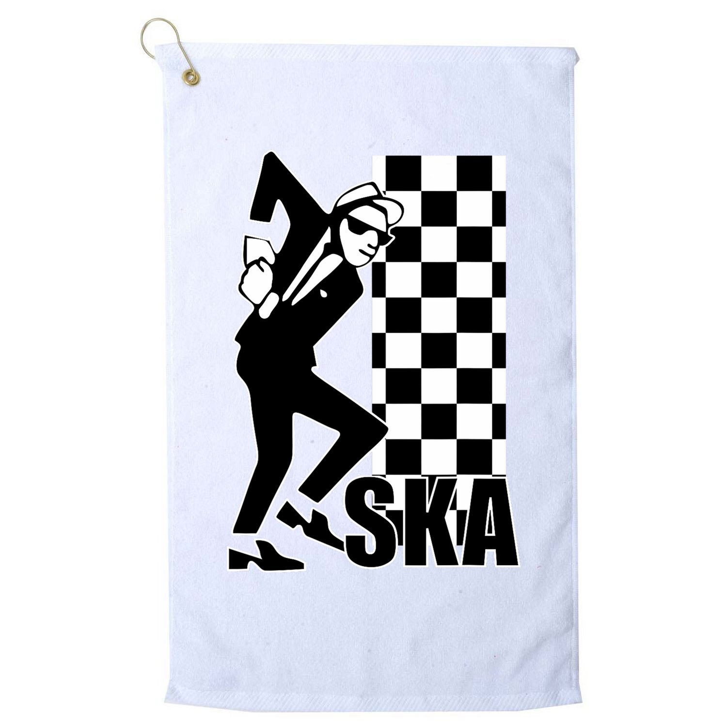 Ska Music Tska Music Is Life Ska Reggae Golf Towel