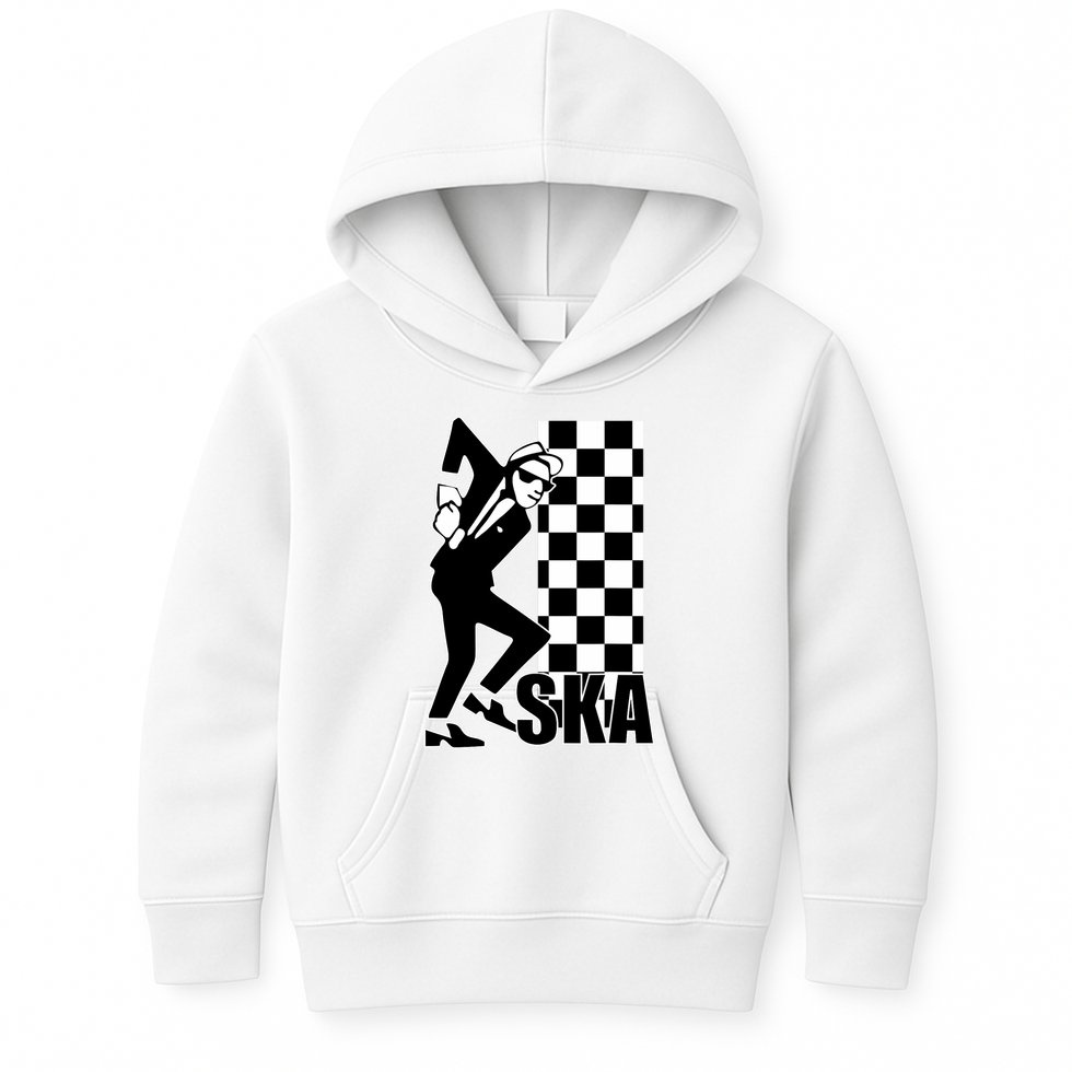 Ska Music Tska Music Is Life Ska Reggae Kids Hoodie