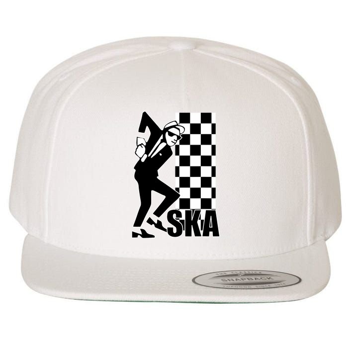 Ska Music Tska Music Is Life Ska Reggae Wool Snapback Cap