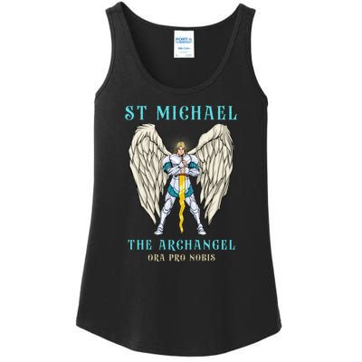 St Michael The Archangel Roman Catholic Gift Ladies Essential Tank