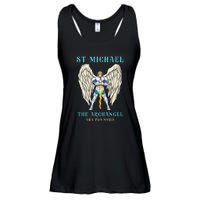 St Michael The Archangel Roman Catholic Gift Ladies Essential Flowy Tank