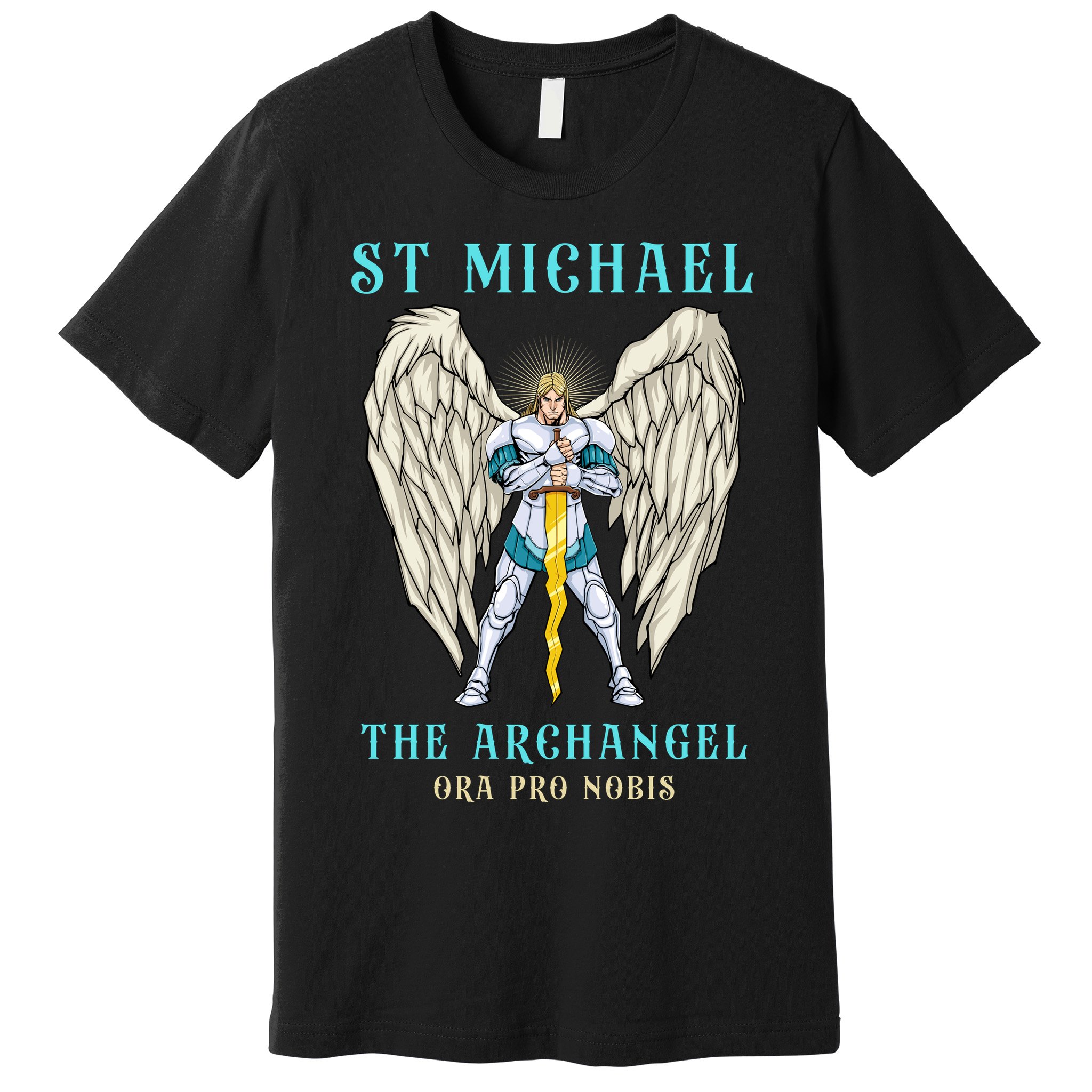 St Michael The Archangel Roman Catholic Gift Premium T-Shirt