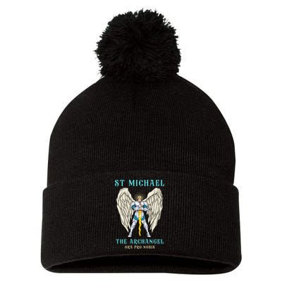 St Michael The Archangel Roman Catholic Gift Pom Pom 12in Knit Beanie