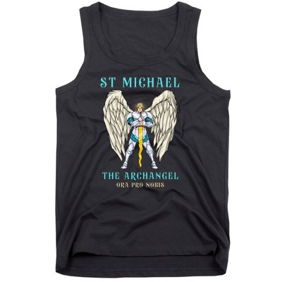 St Michael The Archangel Roman Catholic Gift Tank Top