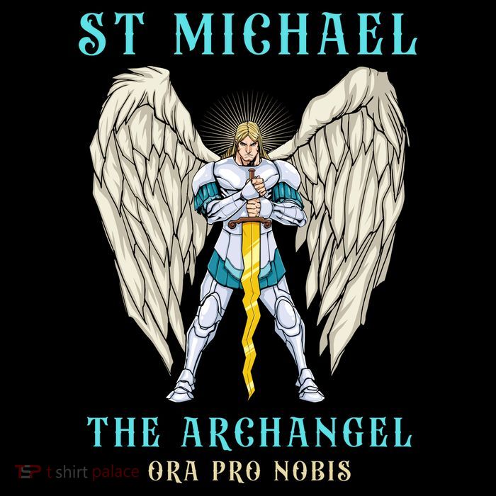 St Michael The Archangel Roman Catholic Gift Women's V-Neck T-Shirt