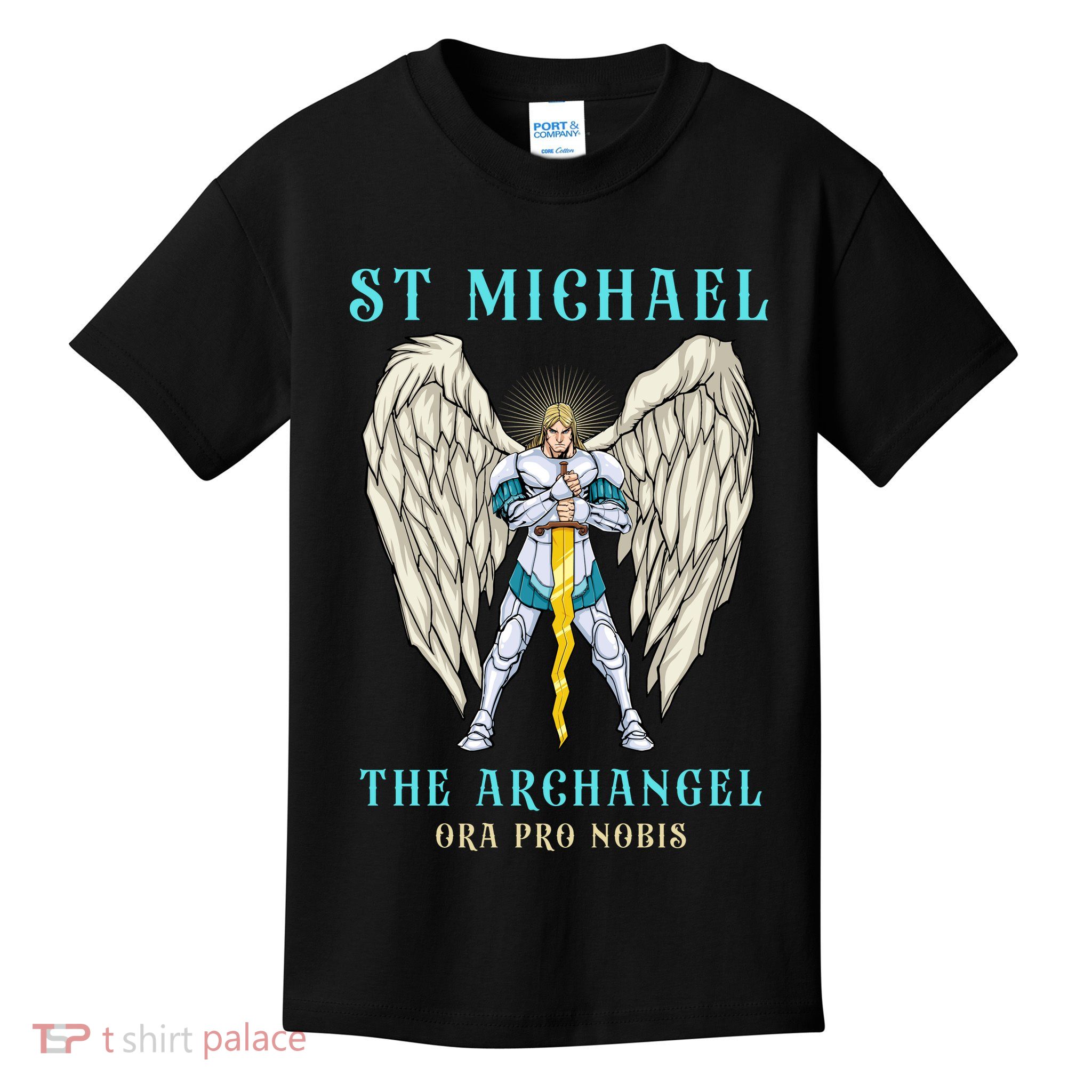 St Michael The Archangel Roman Catholic Gift Kids T-Shirt