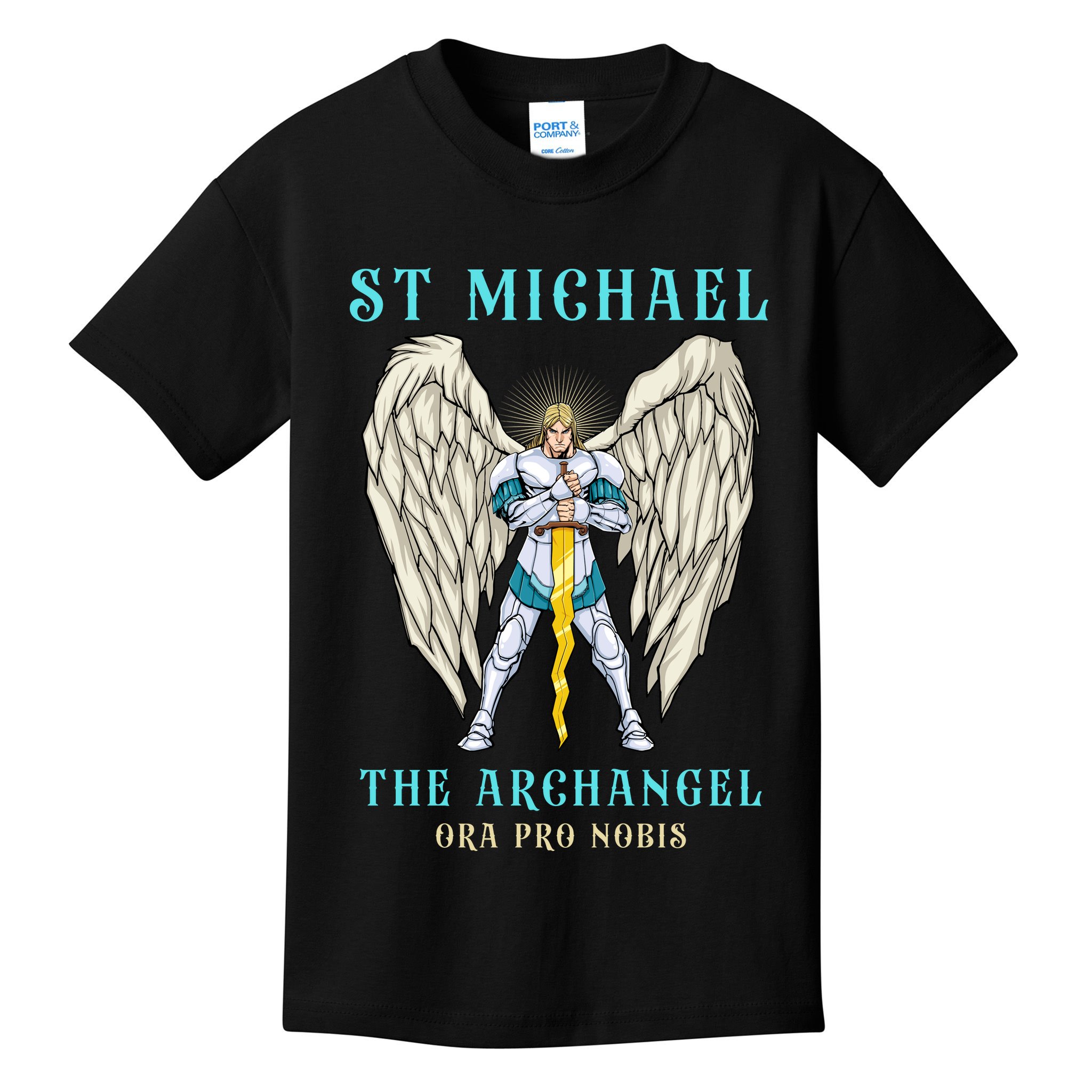 St Michael The Archangel Roman Catholic Gift Kids T-Shirt