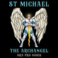 St Michael The Archangel Roman Catholic Gift Kids T-Shirt