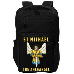 St Michael The Archangel Roman Catholic Gift Impact Tech Backpack