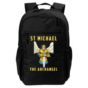 St Michael The Archangel Roman Catholic Gift Daily Commute Backpack