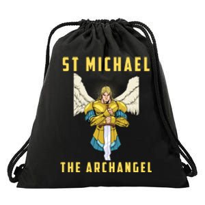 St Michael The Archangel Roman Catholic Gift Drawstring Bag