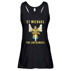 St Michael The Archangel Roman Catholic Gift Ladies Essential Flowy Tank