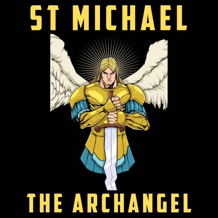 St Michael The Archangel Roman Catholic Gift 16 in Basic Backpack
