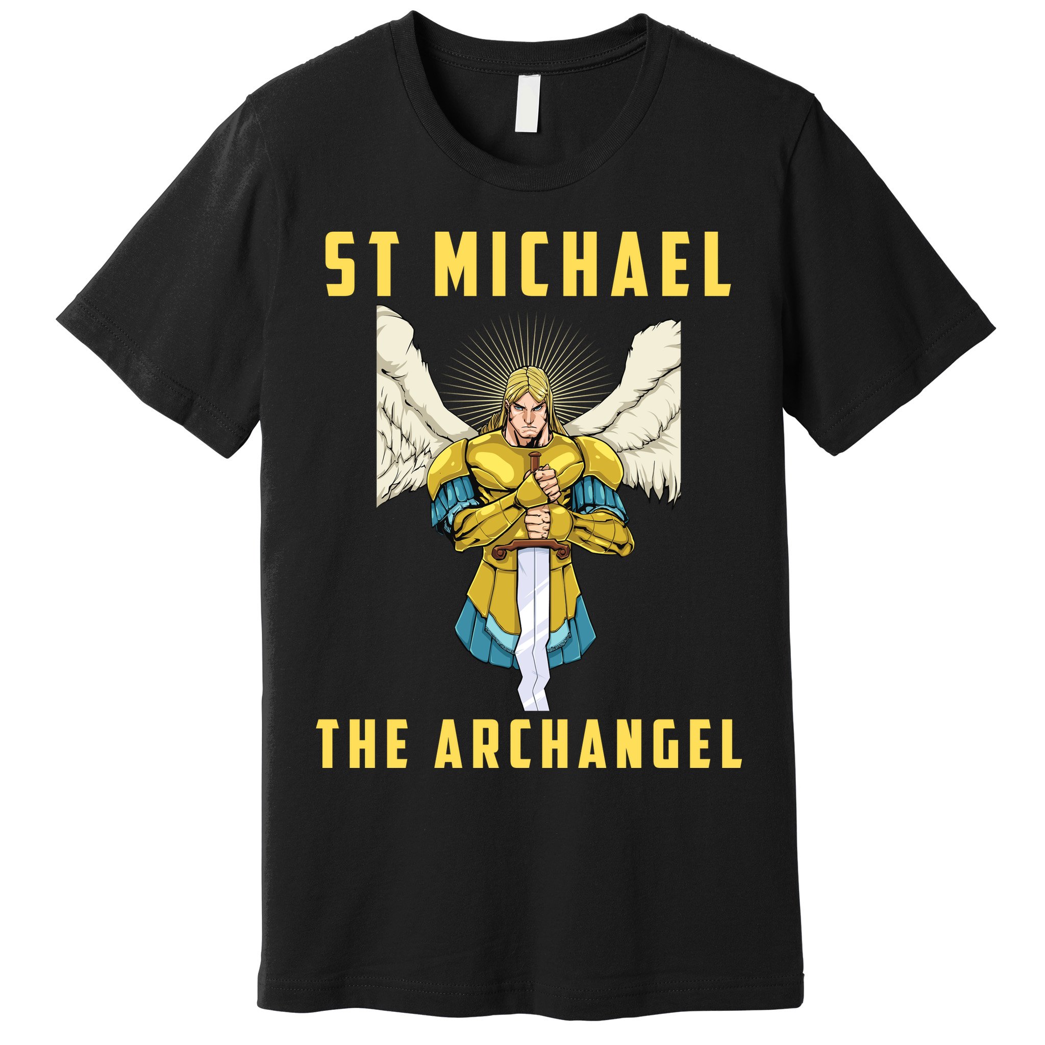 St Michael The Archangel Roman Catholic Gift Premium T-Shirt