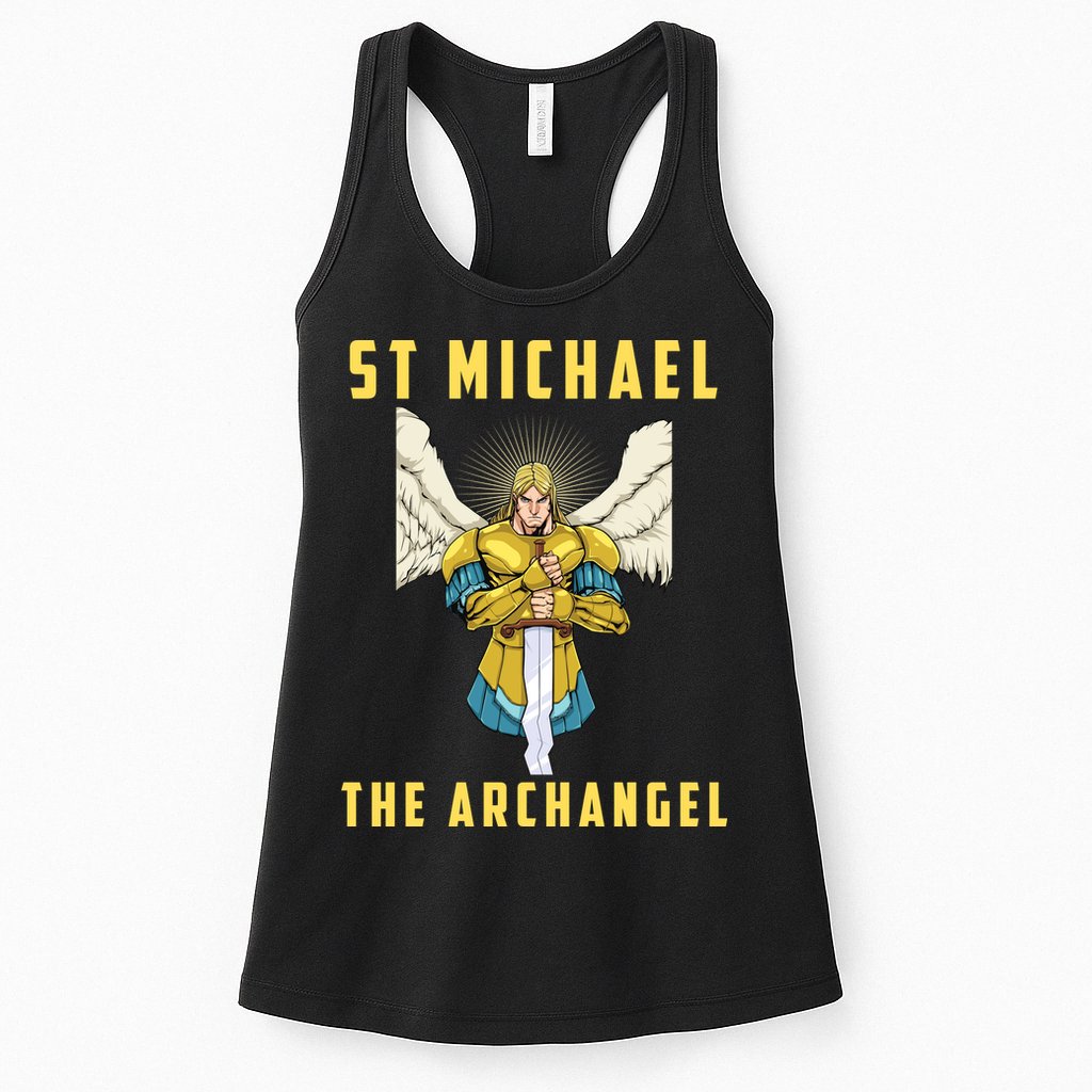 St Michael The Archangel Roman Catholic Gift Womens Tank Top