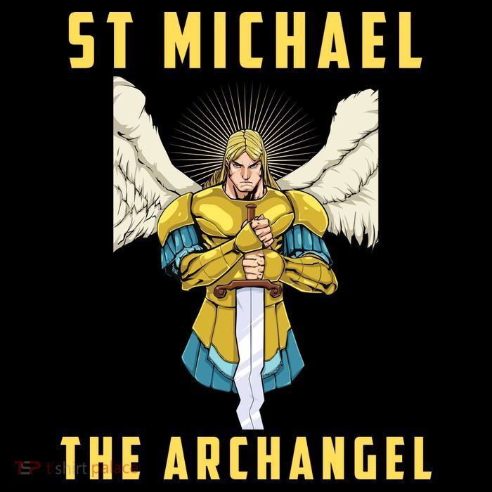 St Michael The Archangel Roman Catholic Gift Baby Bodysuit
