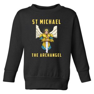 St Michael The Archangel Roman Catholic Gift Toddler Sweatshirt