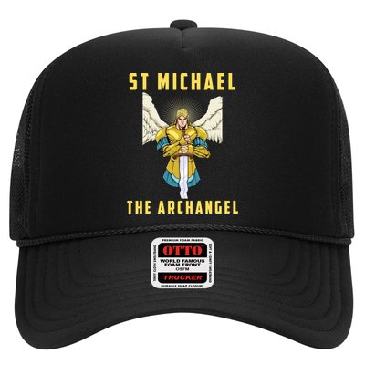 St Michael The Archangel Roman Catholic Gift Trucker Hat