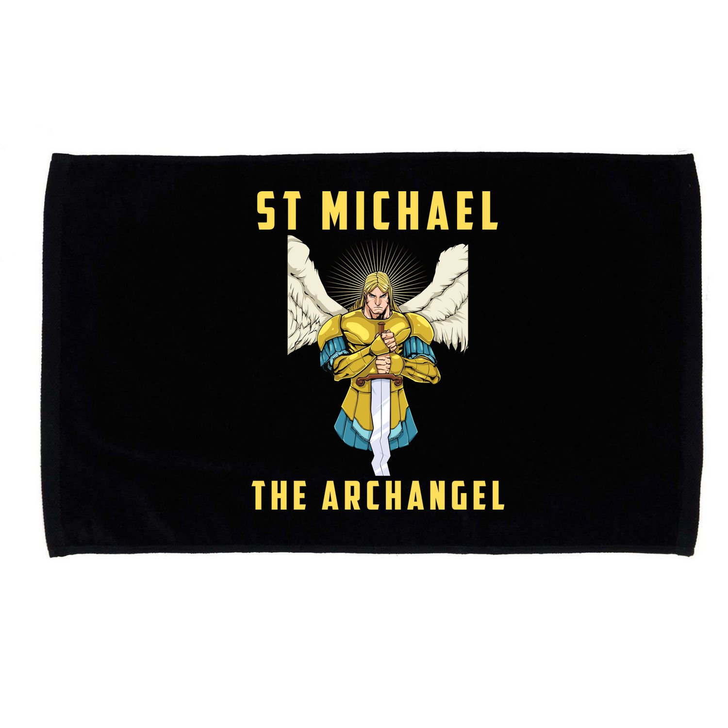 St Michael The Archangel Roman Catholic Gift Microfiber Hand Towel