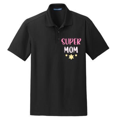 Super Mom T Dry Zone Grid Polo