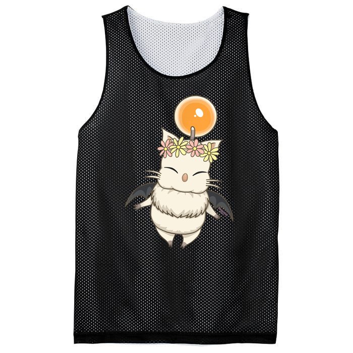 Spriing Moogle the bat cat Classic Mesh Reversible Basketball Jersey Tank