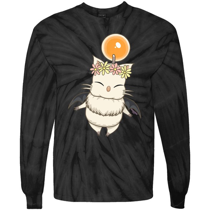 Spriing Moogle the bat cat Classic Tie-Dye Long Sleeve Shirt