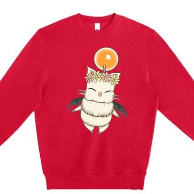 Spriing Moogle the bat cat Classic Premium Crewneck Sweatshirt