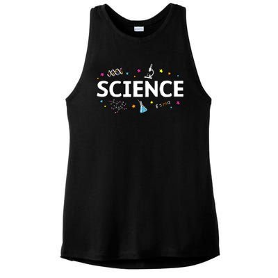 Science May The Force Be With You Funny Ladies PosiCharge Tri-Blend Wicking Tank