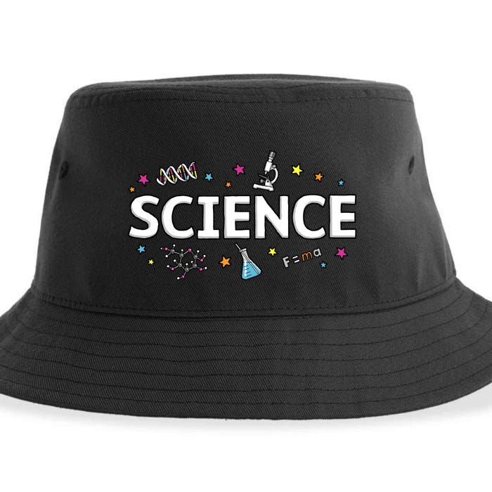 Science May The Force Be With You Funny Sustainable Bucket Hat