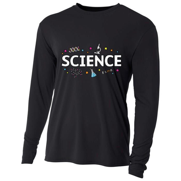 Science May The Force Be With You Funny Cooling Performance Long Sleeve Crew