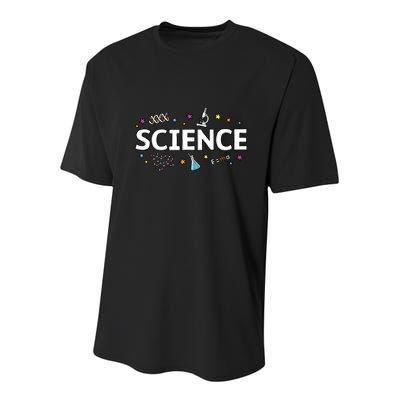 Science May The Force Be With You Funny Youth Performance Sprint T-Shirt